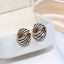 Full Rhinestone Stud Earrings