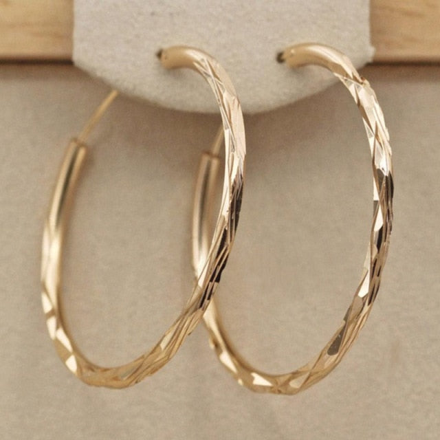 Simple Hoop Earrings