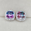 Colorful Rainbow Stud Earrings