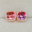 Colorful Rainbow Stud Earrings