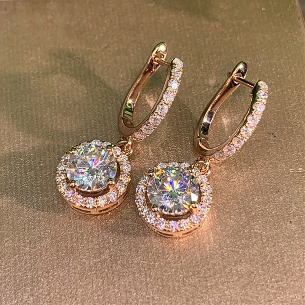 Classic Round Dangle Earrings