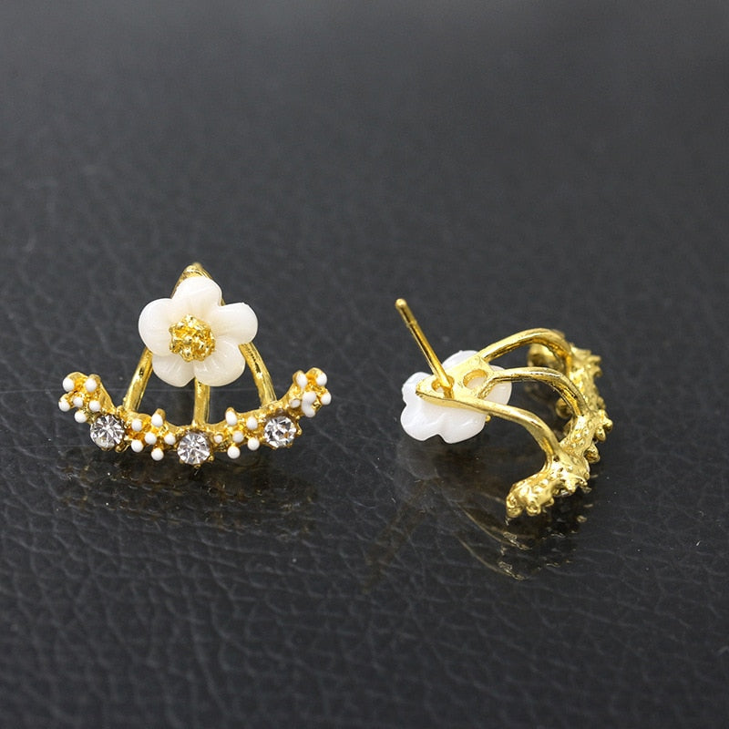 Daisy Flowers Stud Earrings