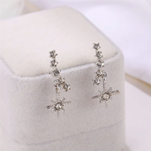 Crystal Stud Earrings