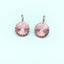 Round Rivoli Stone Dorp Earrings